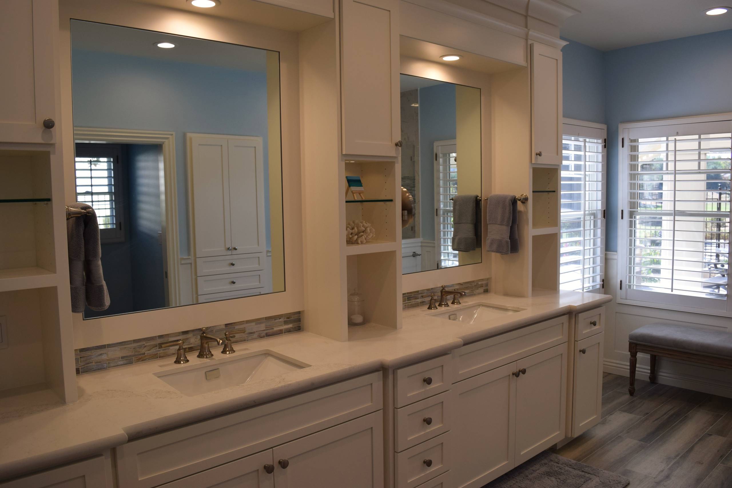 Novi - Transitional Bathroom and Laundry in Pleasanton, CA