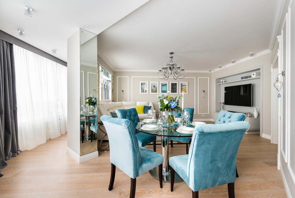 Интерьер квартиры в ЖК "Скай Форт"