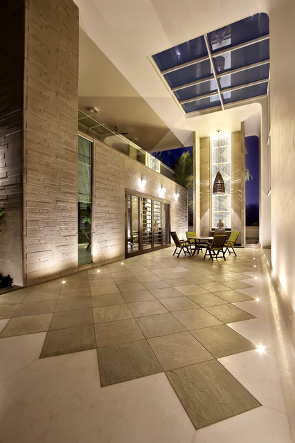 Shell House asiatisch-wohnzimmer