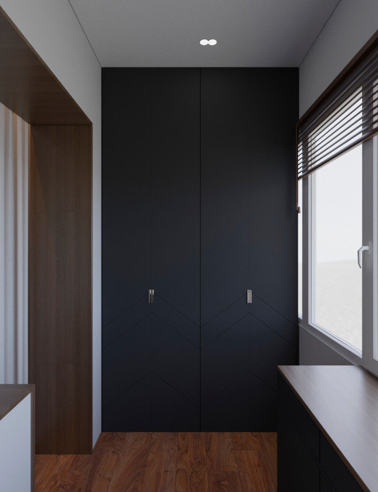 Дизайн балкона в двух вариантах