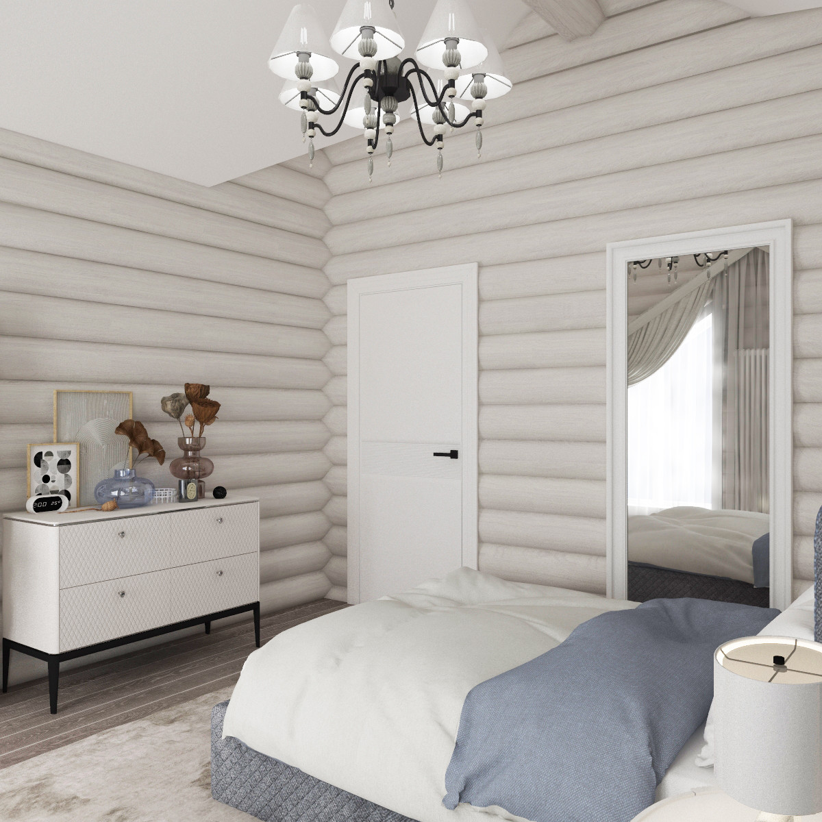 Проект загородного дома из сруба