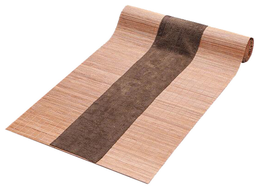 Japanese Style Tabledecor Bamboo Table Runner Mat Tea Curtains