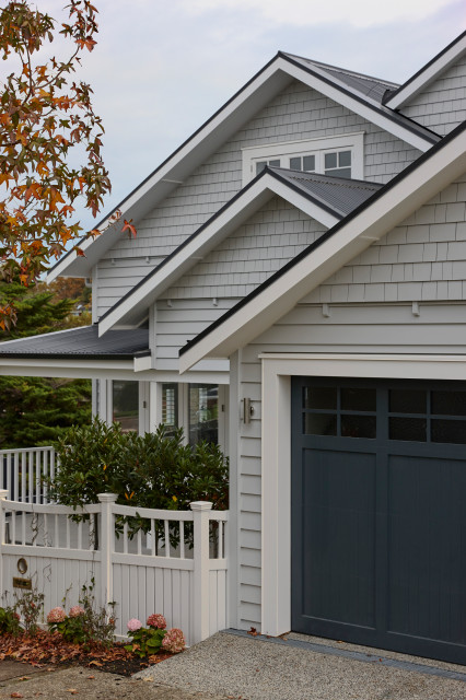 Hamptons style bungalow klassisk-fasad