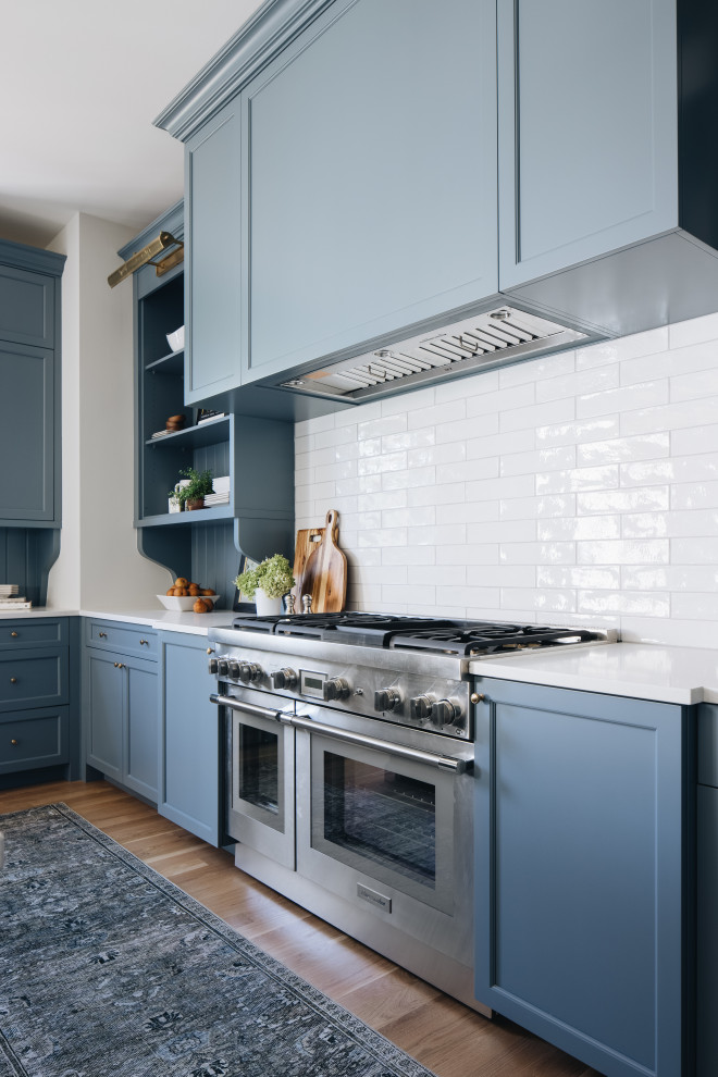 Kitchen - transitional kitchen idea in Chicago