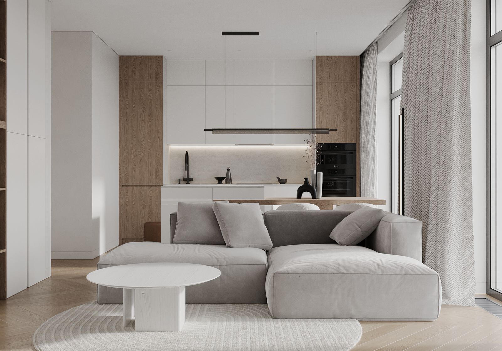 Кухня-гостиная