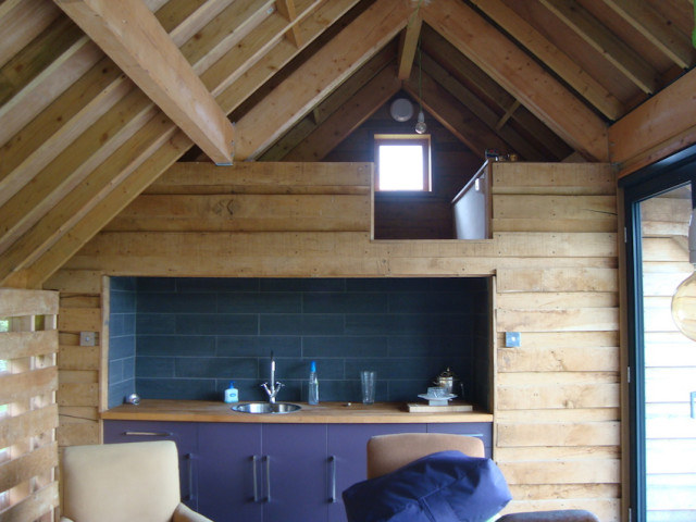 Cabin rustic-kitchen