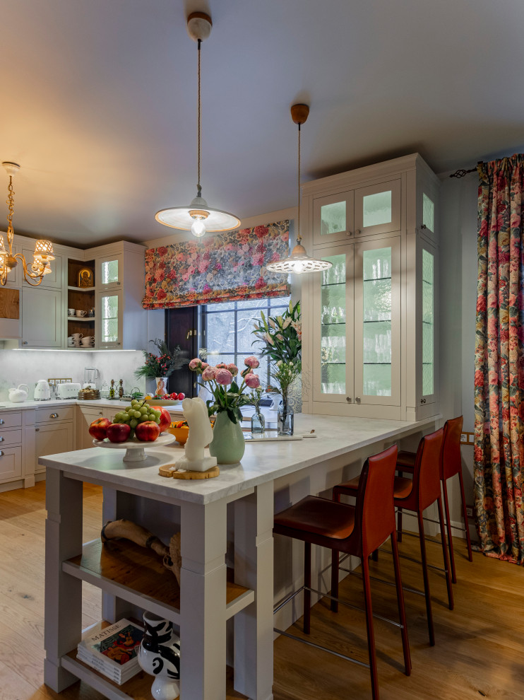 Роскошная кухня-гостиная