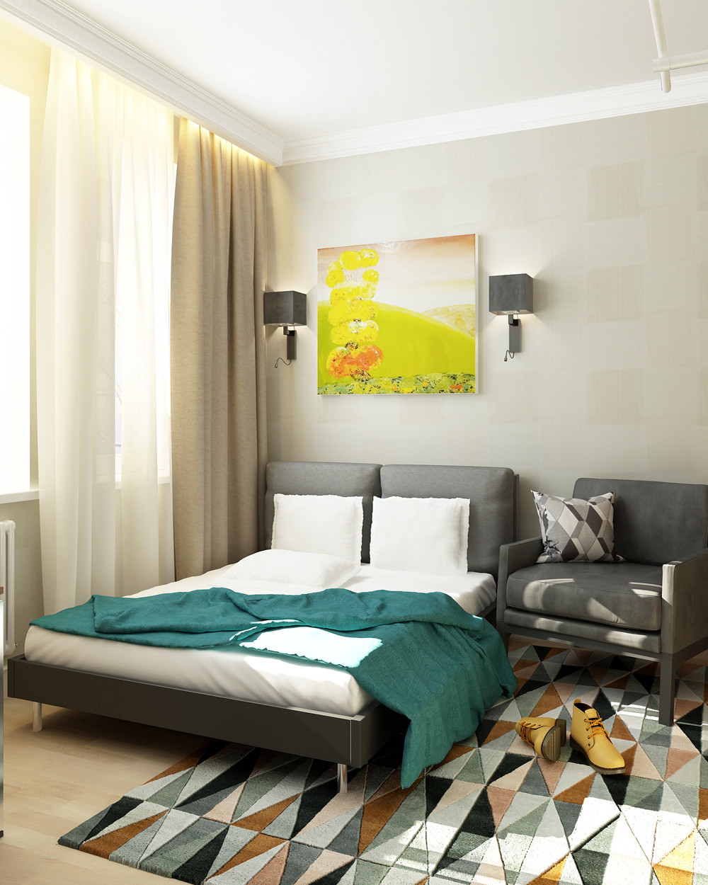 ул, Красноармейская, дизайн 6-ти комнатной квартиры