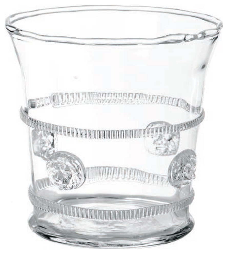 Lionshead Ice Bucket With Applied Medalions