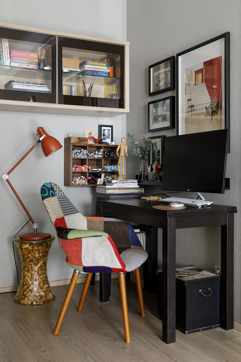 Кухня-гостиная в трехкомнатной квартире