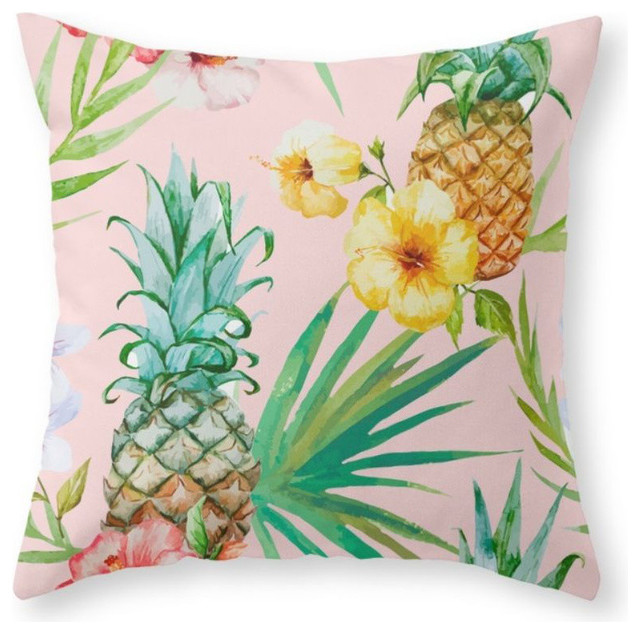 Hawaii Throw Pillow Cover Tropical Decorative Pillows By
