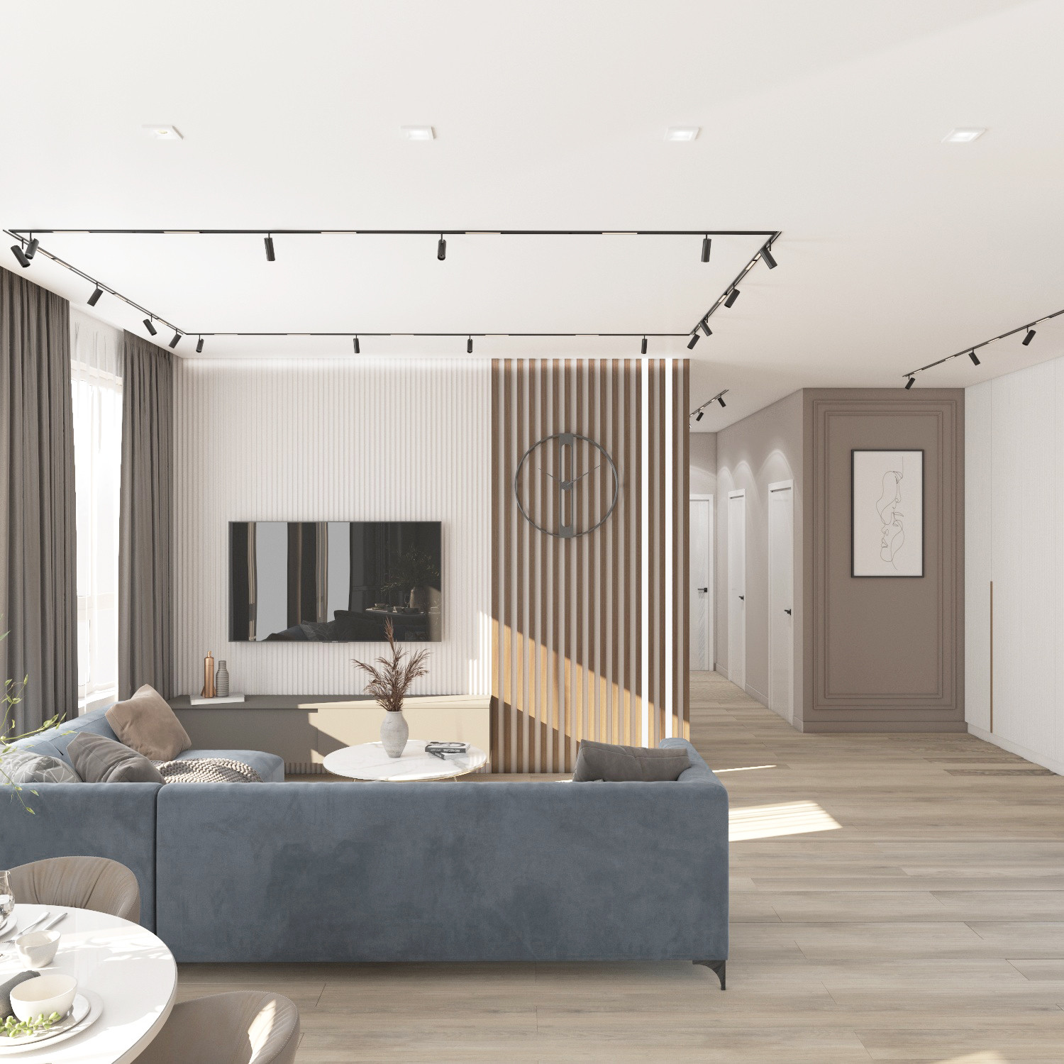 3-х комнатная квартира в ЖК " Новоостровский"