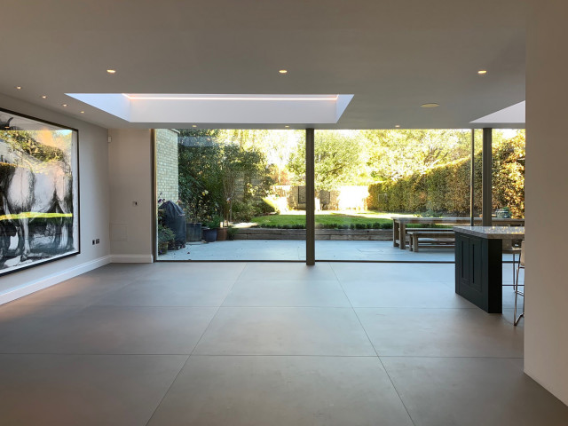 Hampstead contemporary-vardagsrum