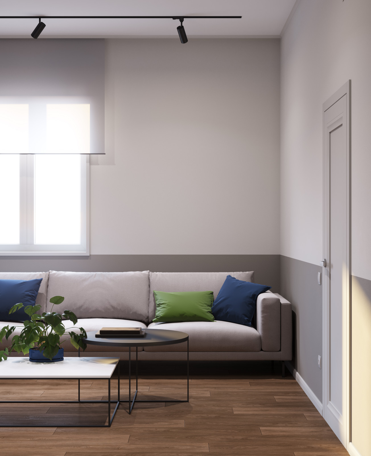 Дизайн интерьера гостиной в квартире в стиле авангард