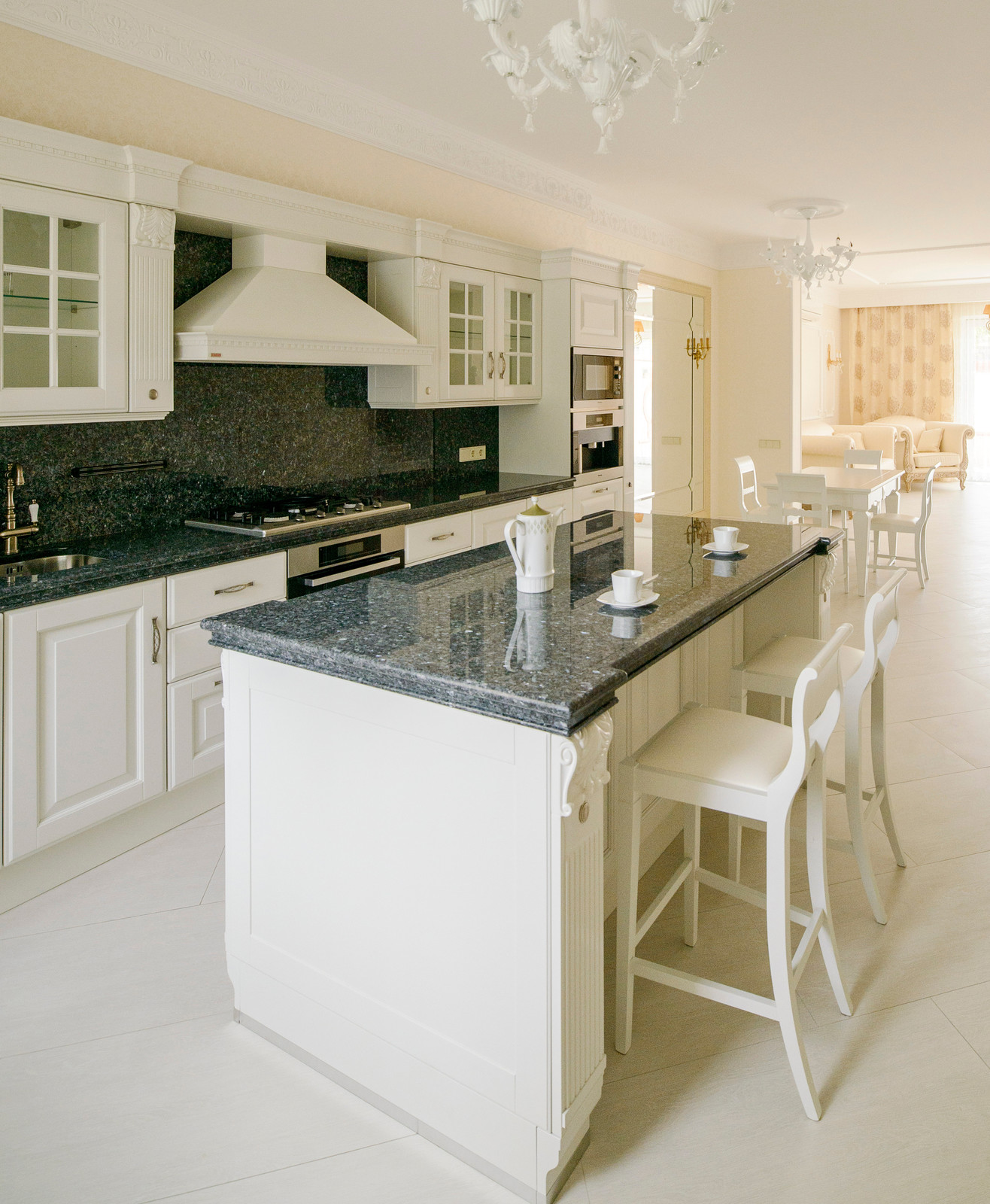 Белый интерьер