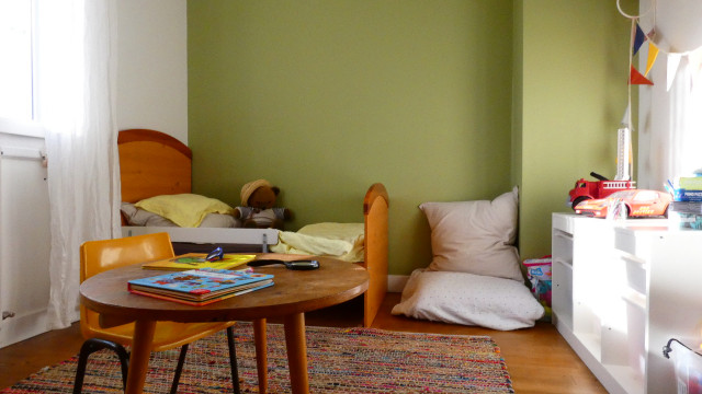 Chambre d'un Jeune Gar&ccedil;on retro-dormitorio-infantil