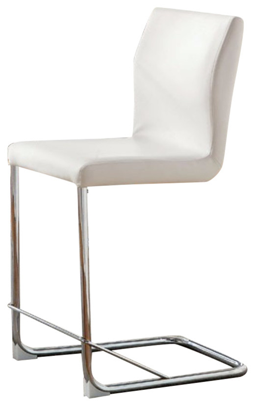 Lodia II Contemporary Counter Height Chairs, Set of 2 Contemporary