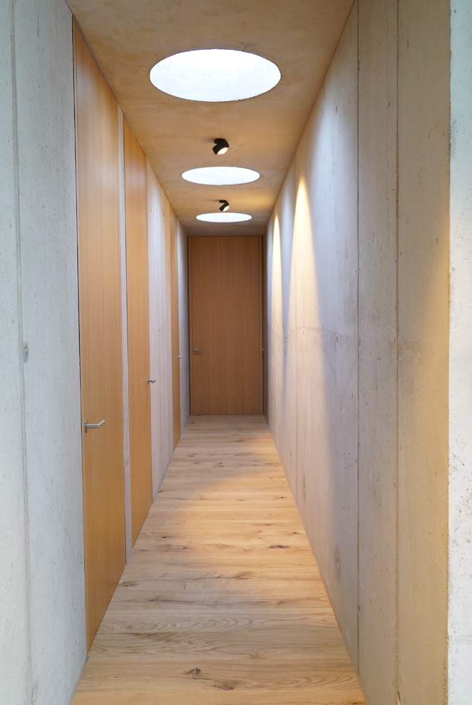 This is an example of a contemporary hallway in Cologne.