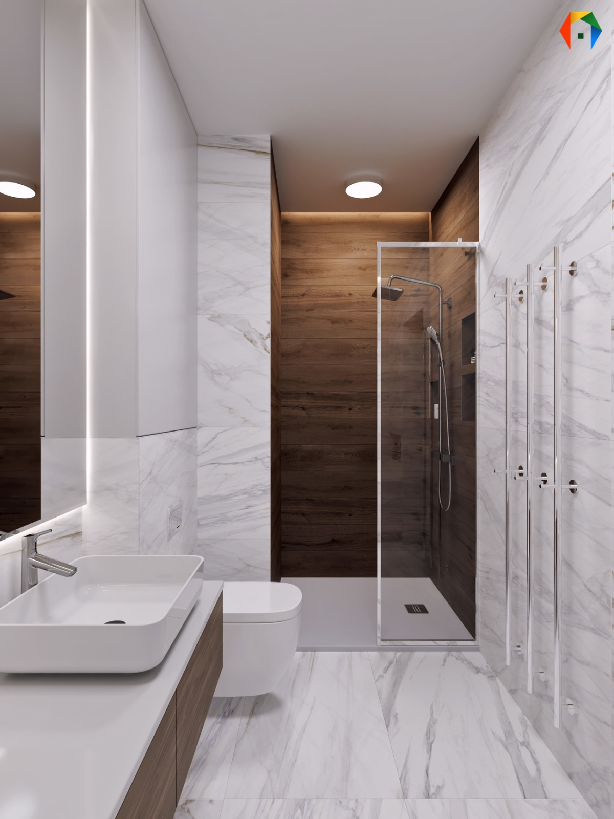 Веласкеса. Дизайн-проект с скрытой кухней