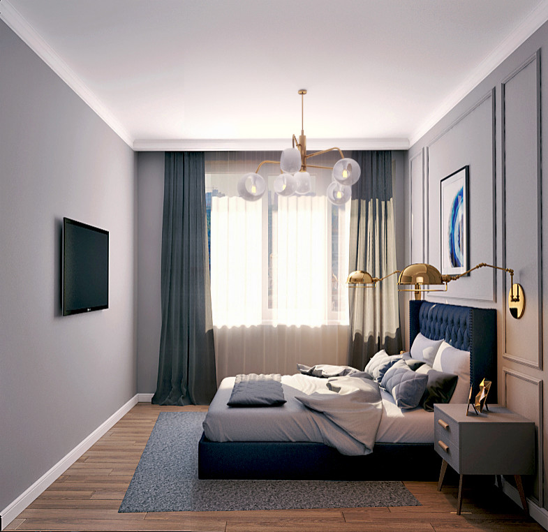 Интерьер квартиры 92 м2