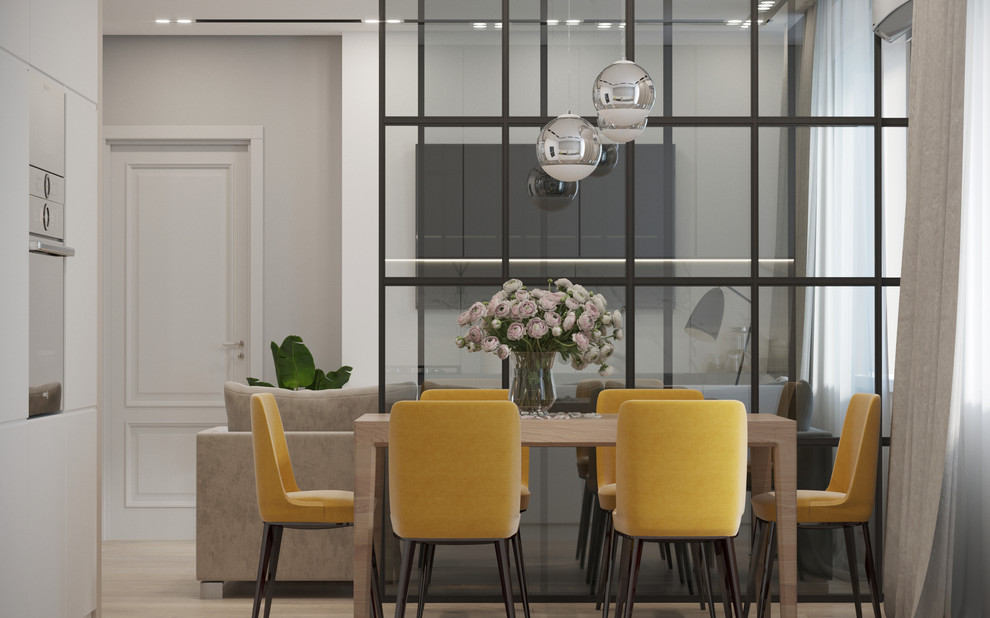 Проект трехкомнатной квартиры на Малом переулке