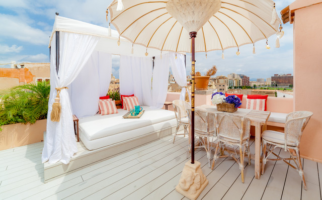 Terrace Old Town Palma de Mallorca mediterranean-deck