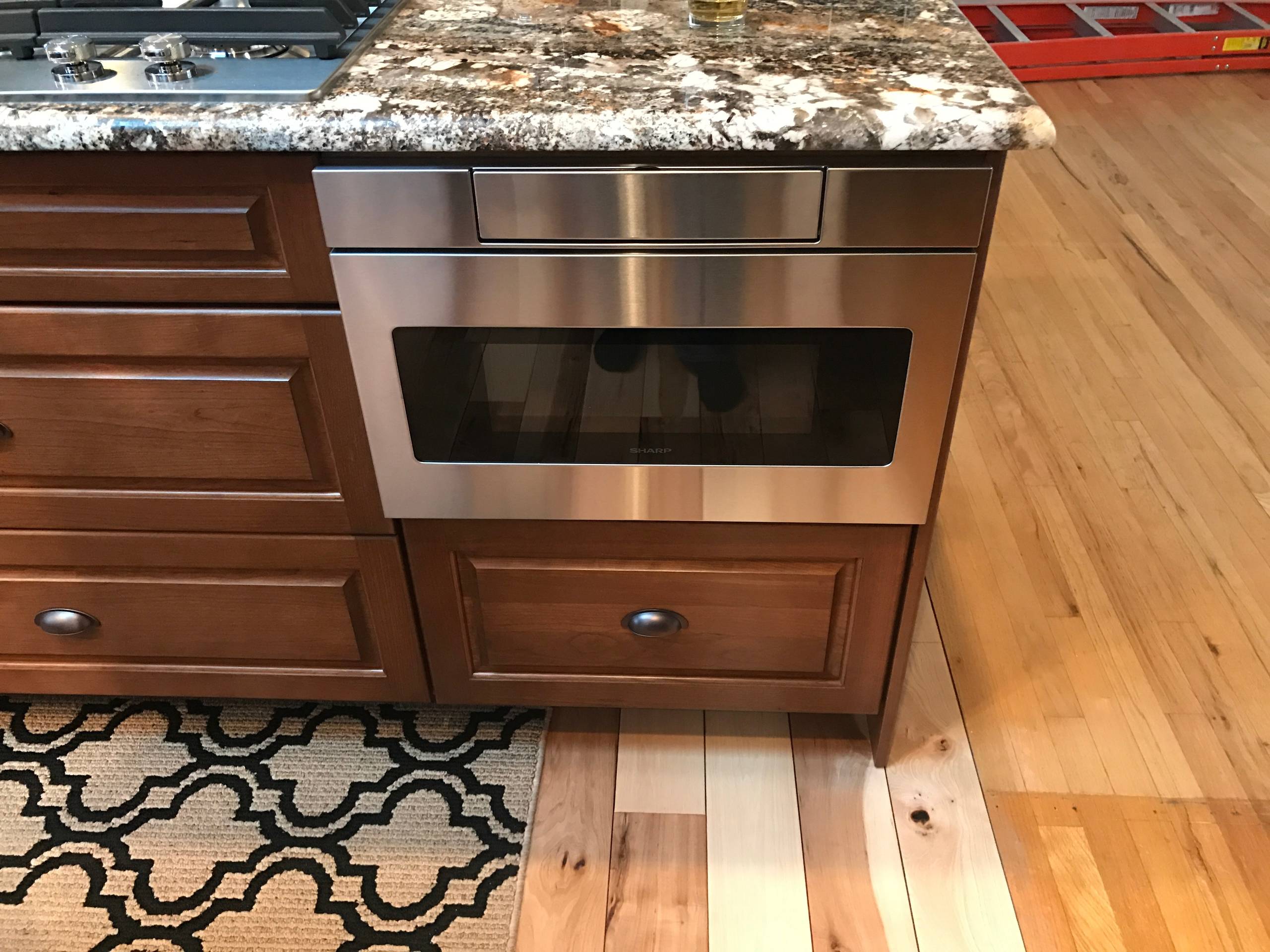 Two Level Island Kitchen