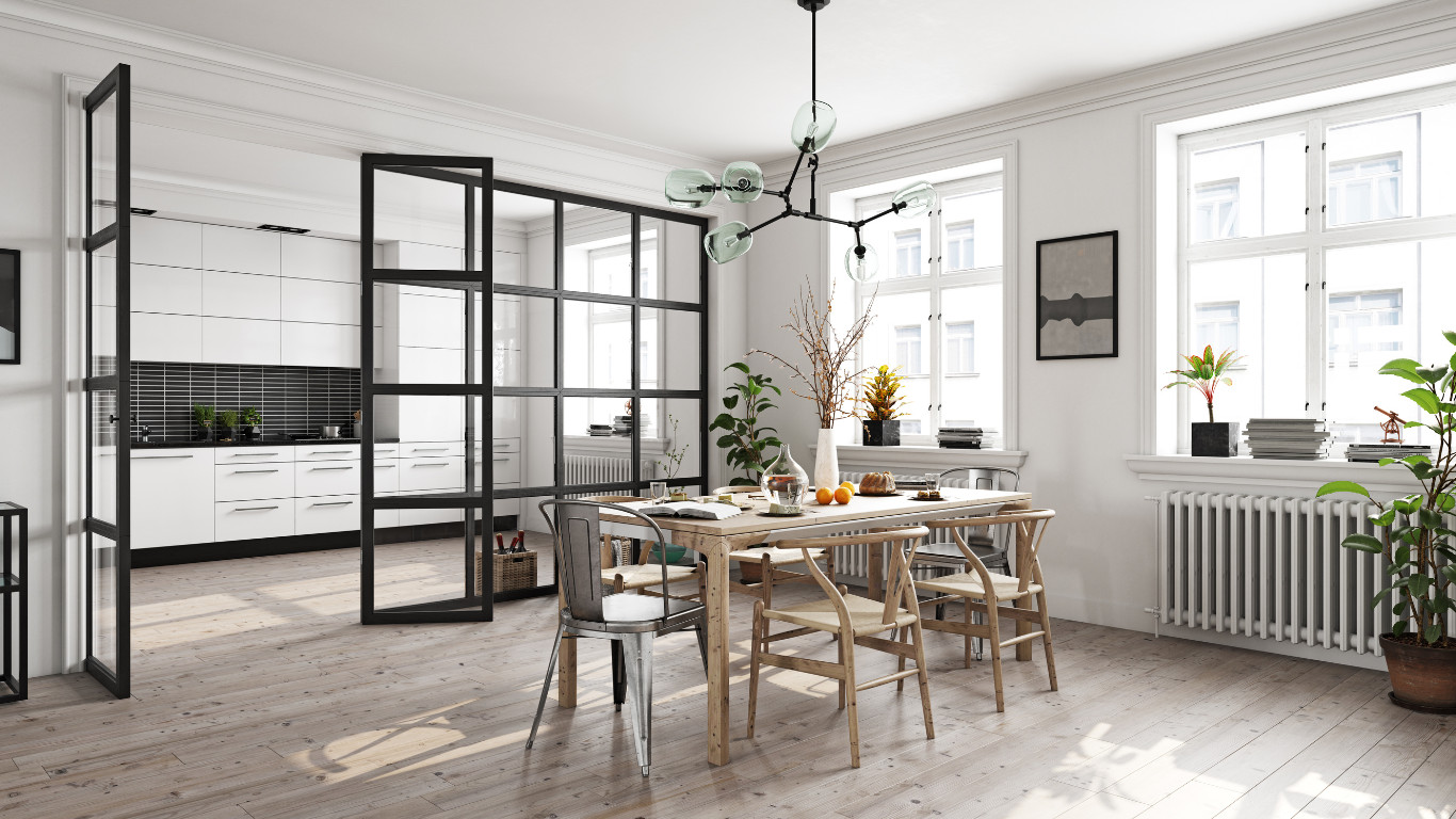 Modern Farmhouse Kitchen in Putney