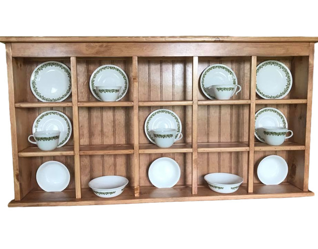 Tea Rack And Saucer Rack Large Wall Hanging Or Counter Sitting