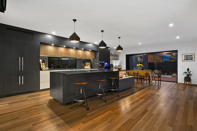 Mornington 2 - Duplex Development contemporary-kitchen