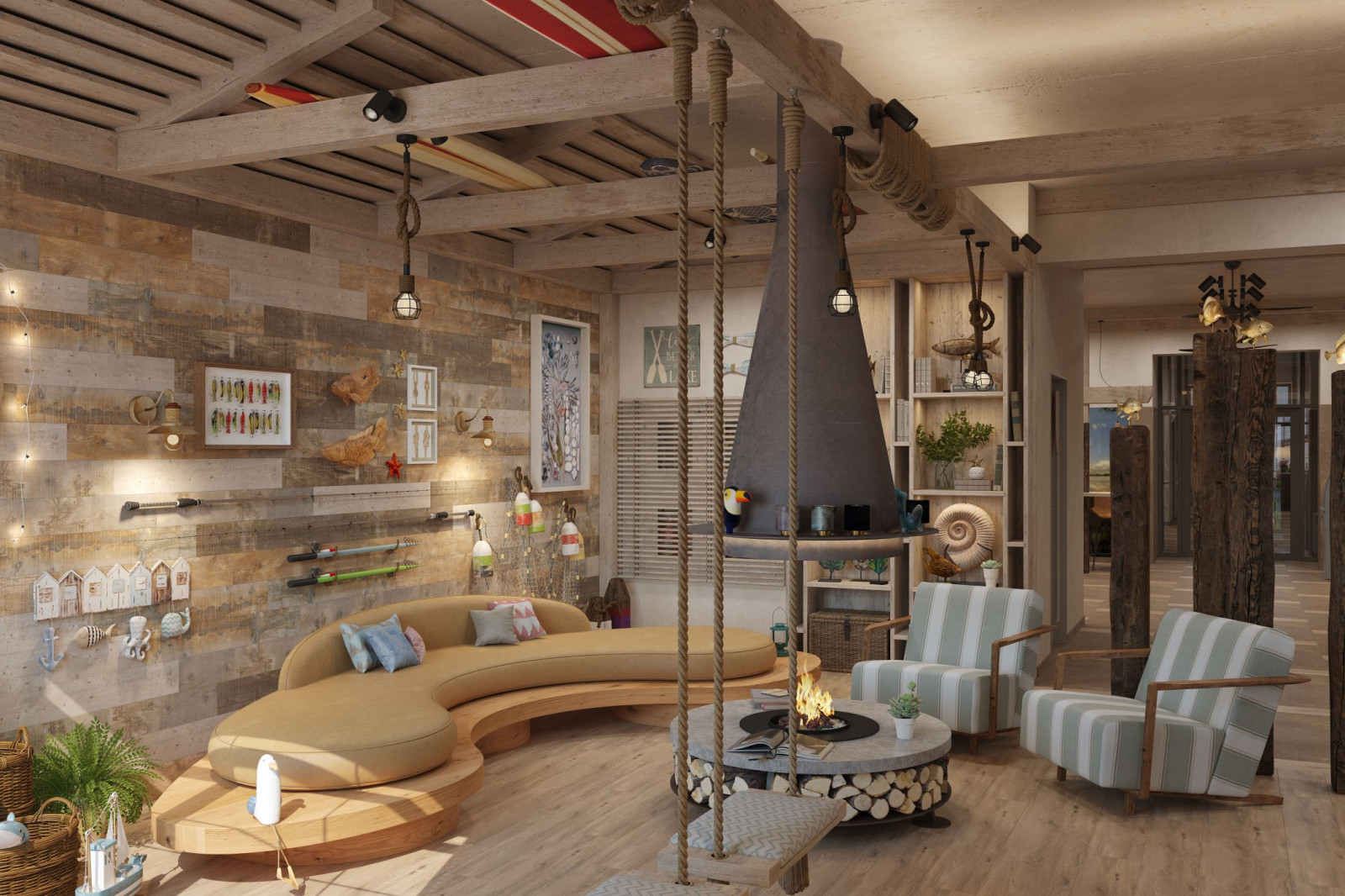 Интерьер места общего пользования (ИОП) ЖК