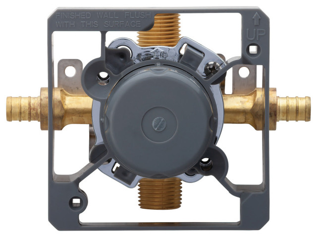 Gerber Treysta Tub And Shower Valve Rough-In – Brass, With Pressure Test Cap & Stops