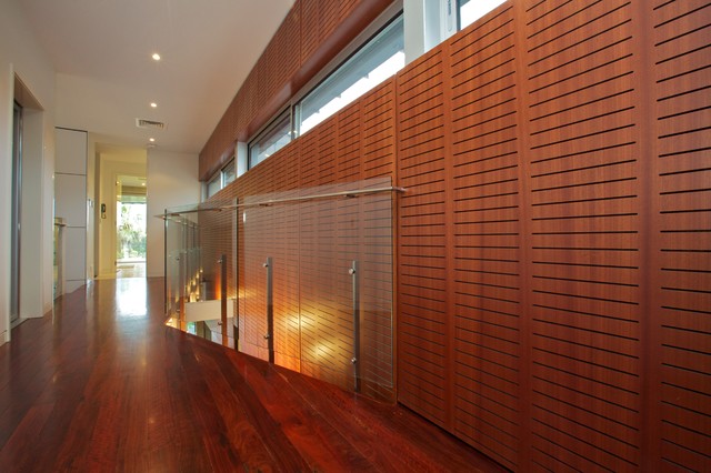 Riverside contemporary-hallway-and-landing