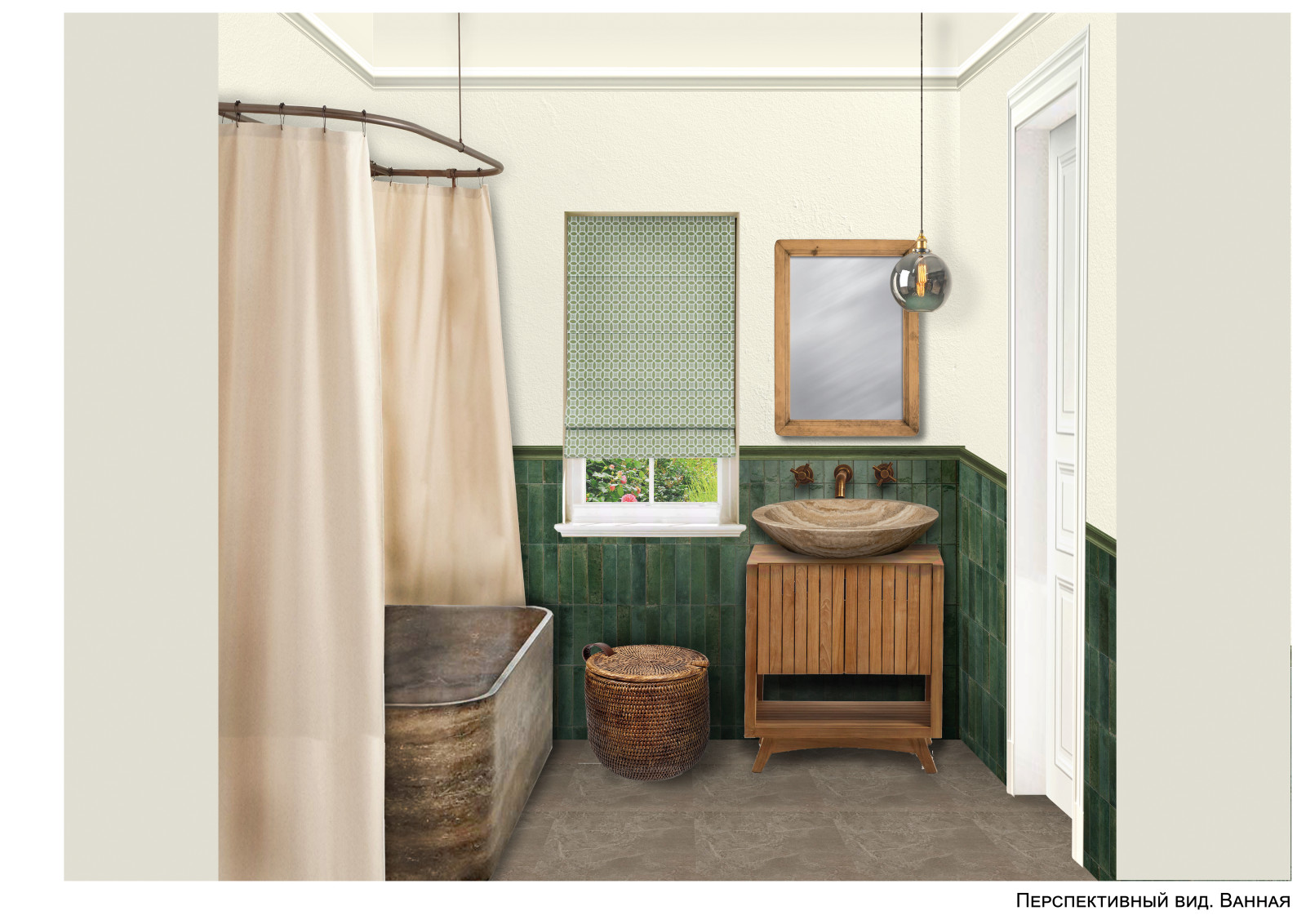 Дизайн-проект загородного дома "Там, где живет душа"