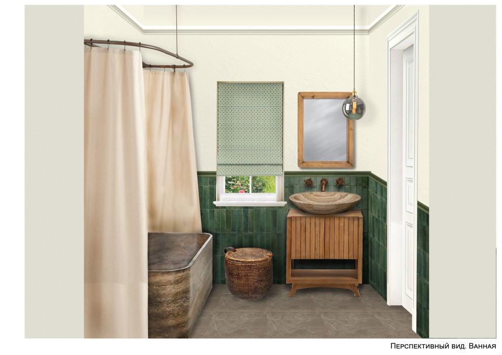 Дизайн-проект загородного дома "Там, где живет душа"