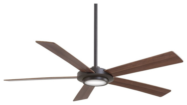 Minka Aire Sabot 52" LED Ceiling Fan With Remote Control, Oil Rubbed Bronze