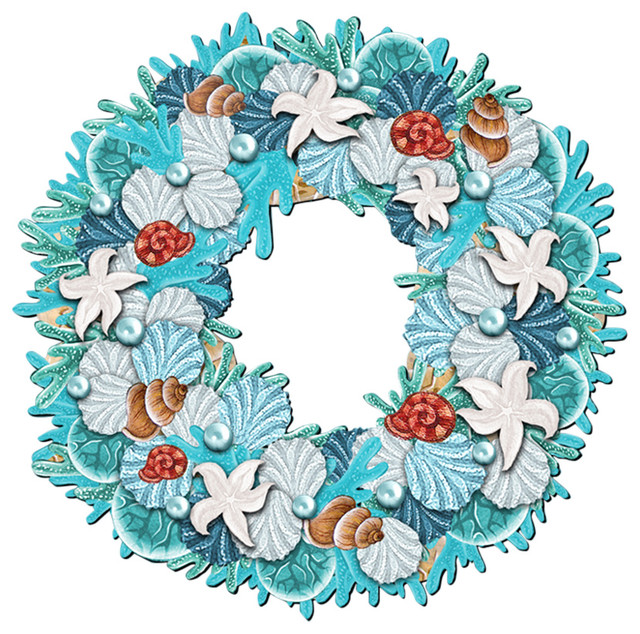 Coastal Wreath Door Hanger