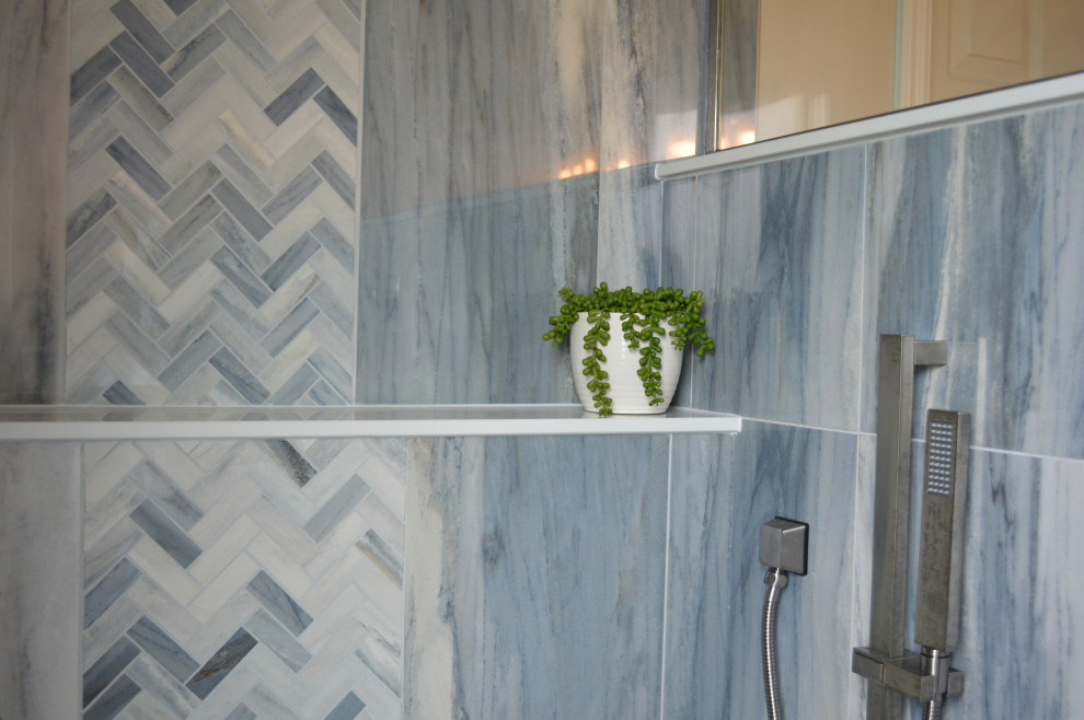 Gleason Farms Owner's Bath with Walk-in Shower