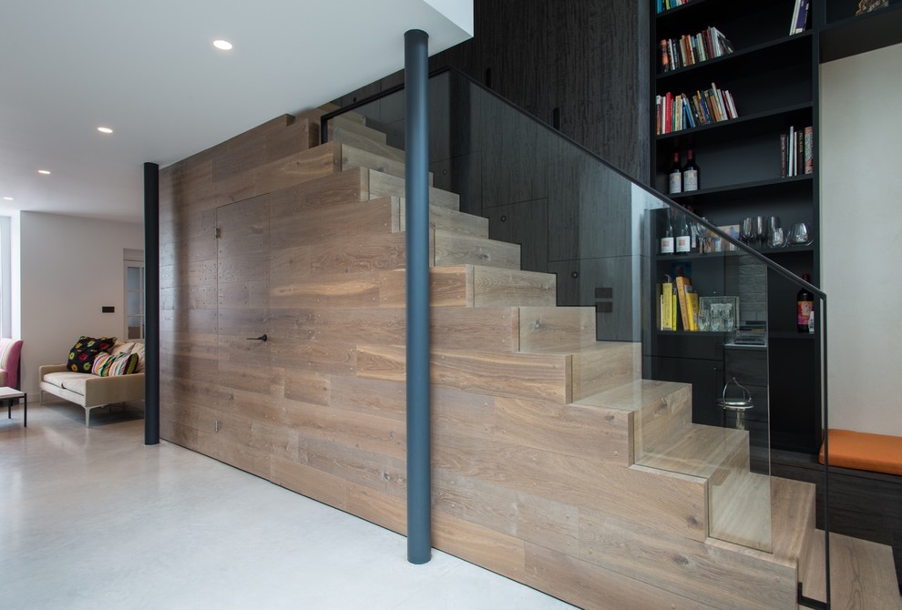Photo of a contemporary staircase in London.