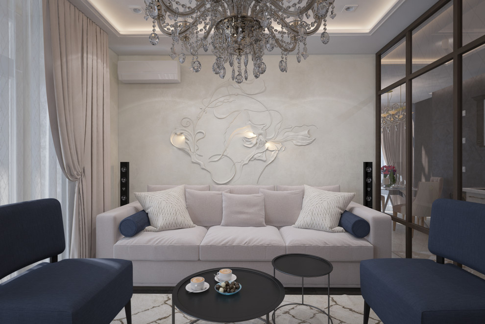 Дизайн проект 2х комнатной квартиры в ЖК Голден кейс