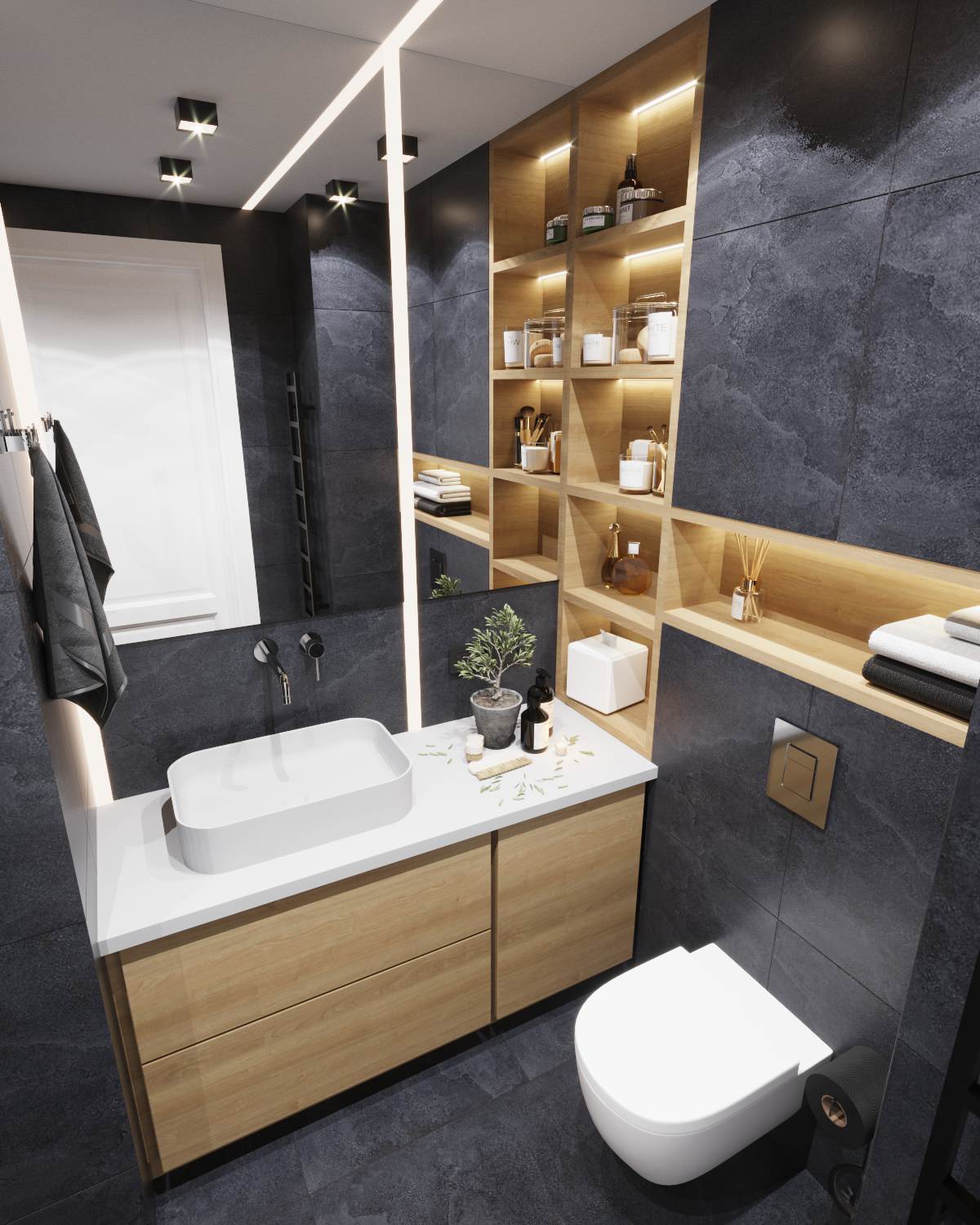 Проект ванной комнаты 2