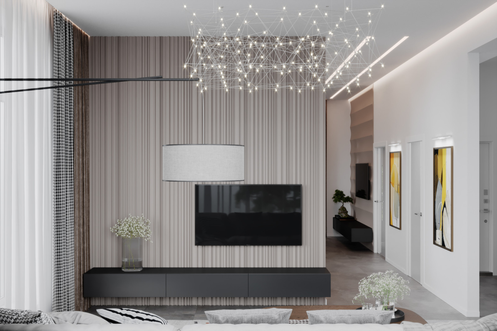 Пример состава дизайн-проекта интерьера дома