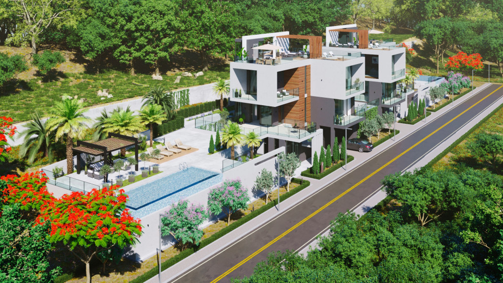 Минималистичные коттеджи