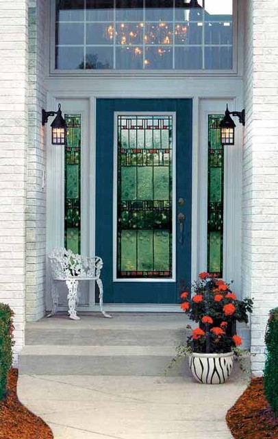 Full Lite Flush S6093 Traditional Exterior Tampa