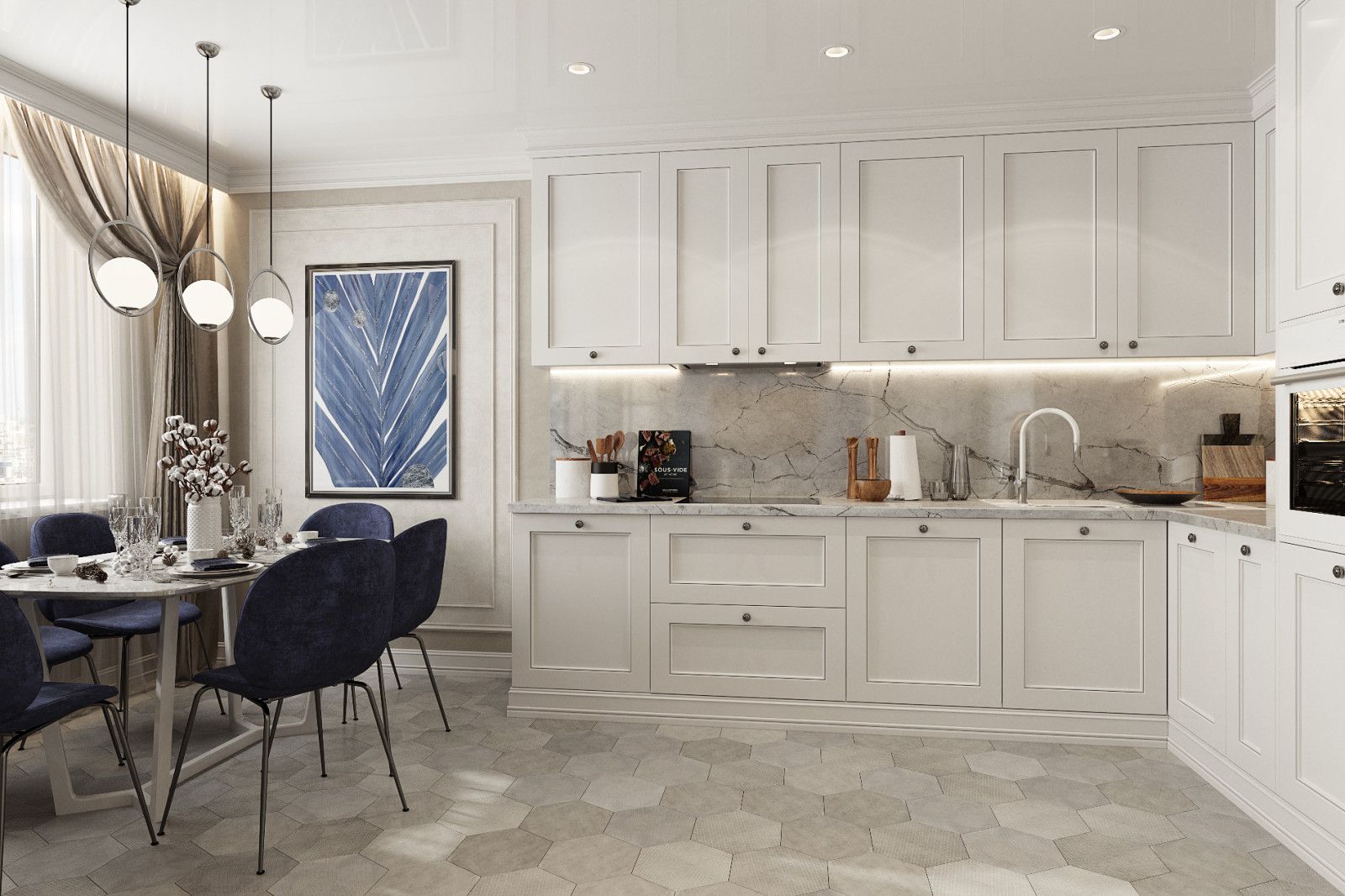 Кухня-гостиная