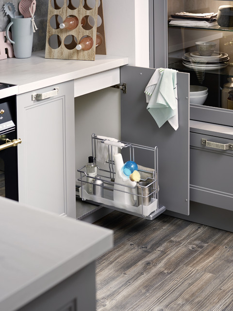 Placard de rangement (Produits d'entretien) landhausstil-kueche
