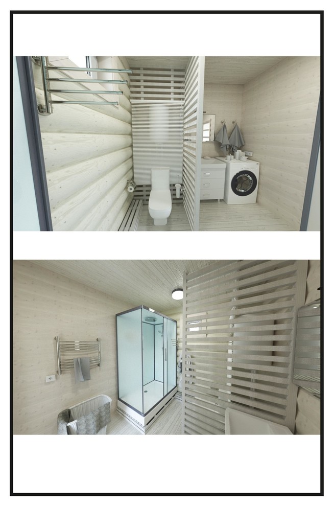 Загородный дом. Санузел.