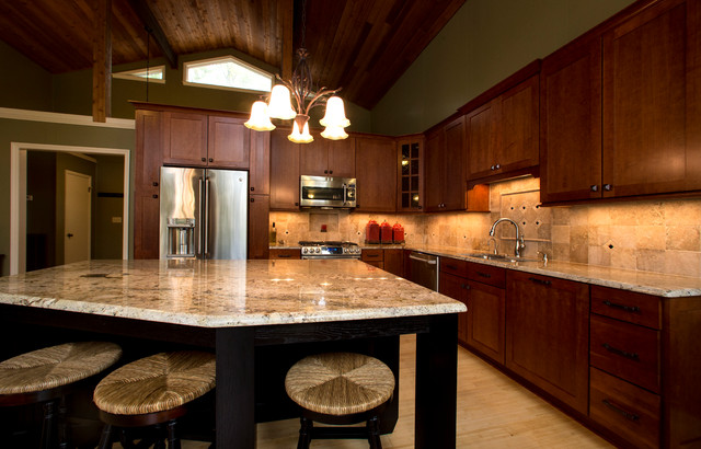 Cove Drive Kitchen transitional-kitchen