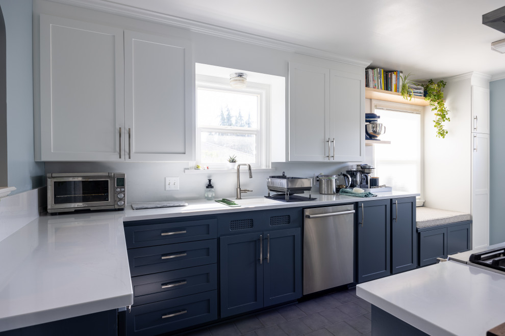 West Seattle - Kitchen Remodel - Built-in Storage