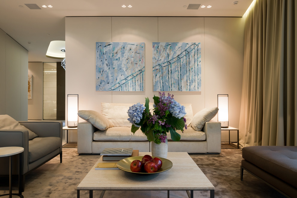 Интерьер апартаментов на 47 этаже